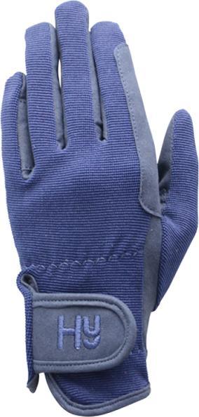 Actual product image Hy Logo Riding Gloves Synthetic Pu Lycra (M)