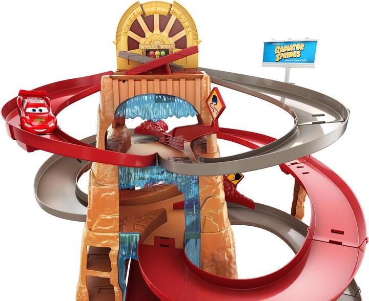 Image du produit Disney Cars Piste Course à Radiator Springs - Circuit / Petite Voiture - Dès 4 ans
