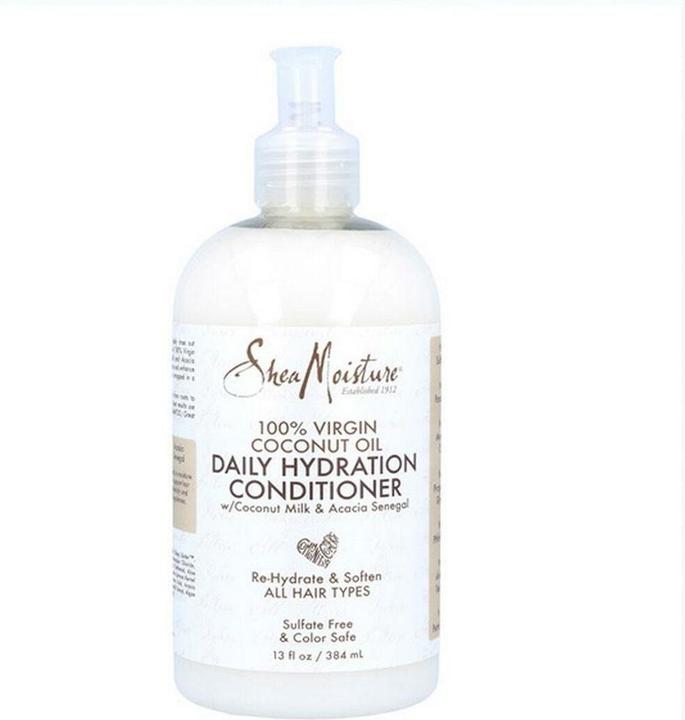 Image du produit Shea Moisture Après-shampooing hydratant quotidien à l'huile de noix de coco 100% vierge (384 ml)