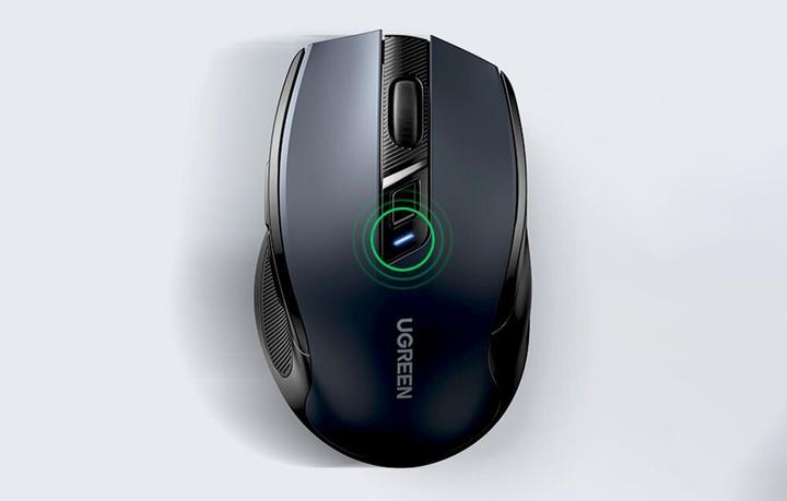 Actual product image Ugreen USB Optical Wireless Mouse 2.4GHz 4000 DPI black (MU006) (Wireless)