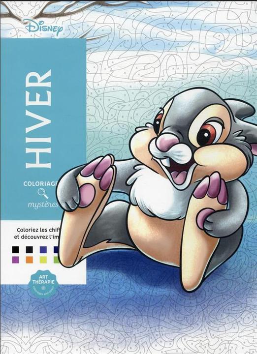Image du produit Hiver : coloriages mystères (Français, Karam Alexandre, 2025)