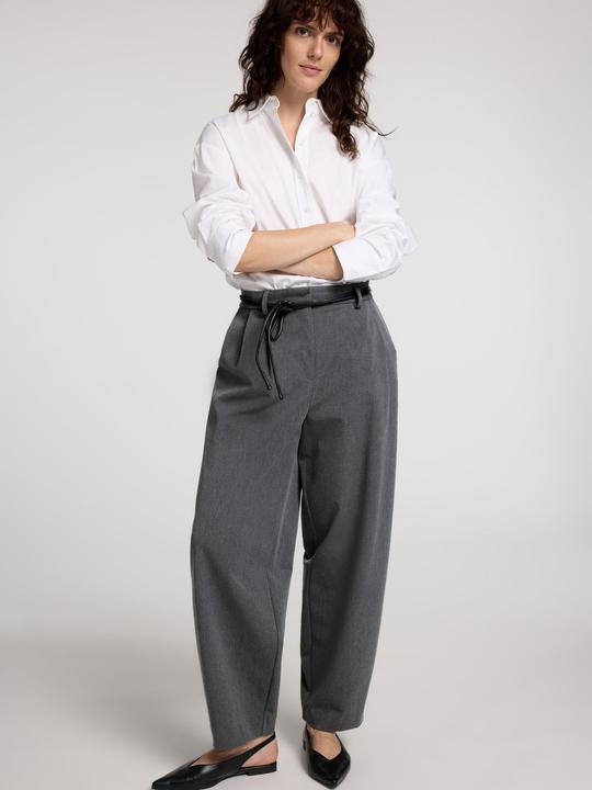 Actual product image Selected Femme Tailored barrel fit trousers (36)