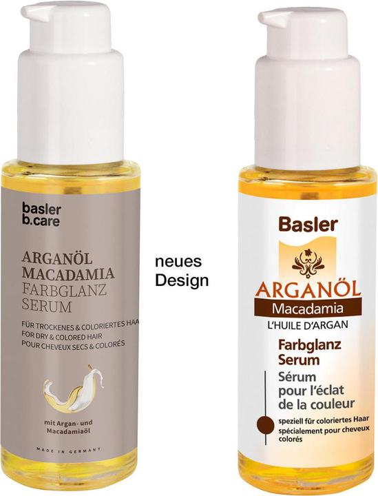Actual product image Basler Argan Oil Macadamia Color Shine Serum (50 ml)