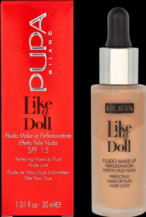 Actual product image Pupa Milano Like a Doll Fluid Sand (050 Sand)