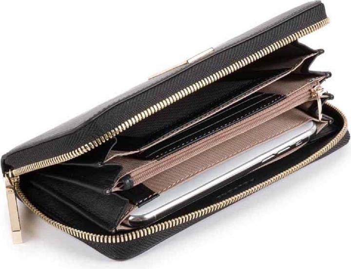 Actual product image Piquadro Zip Around Wallet With Four Bellows By