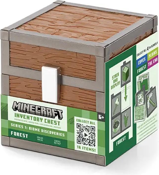 Image du produit Noble Collection Minecraft Loot Chest Forest 10 cm
