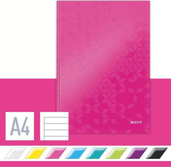 Image du produit Leitz Wow (A4, À rayures, Couverture rigide)