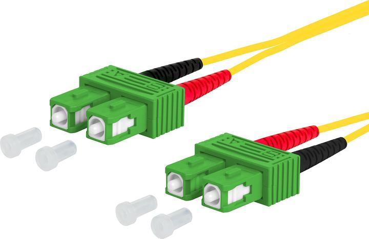 Metz Connect LWL-Patchkabel Singlemode OS2 (UTP, CAT6, 1 m)