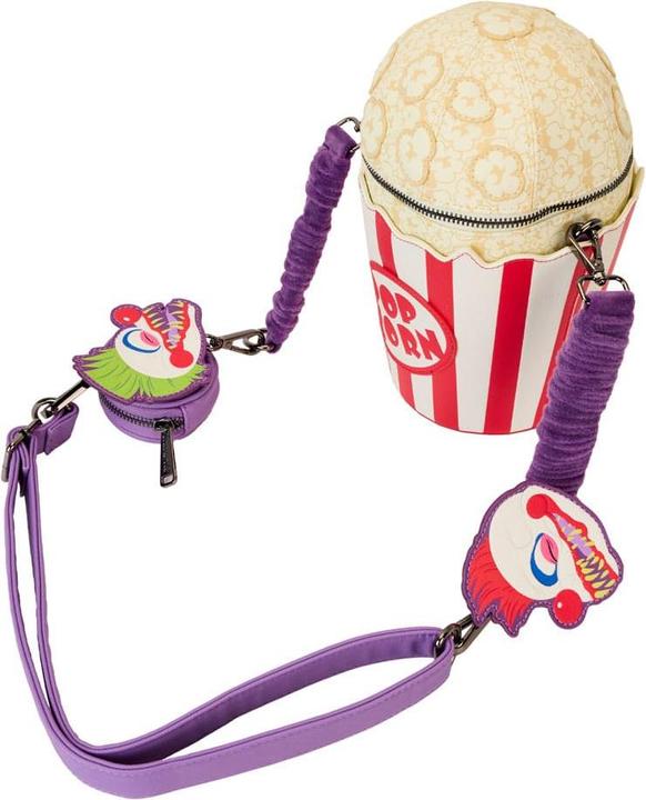 Loungefly Killer Klowns from Outer Space by Umhängetasche Popcorn