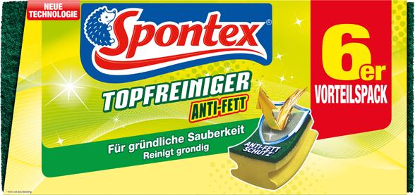 Produktbild Spontex Topfreiniger Anti-Fett 6er Pack (1 Stk.)