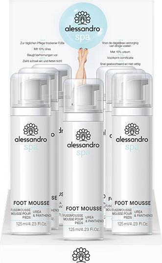 Immagine prodotto Alessandro Espositore di mousse per piedi (Pediluvio, 6 ml)