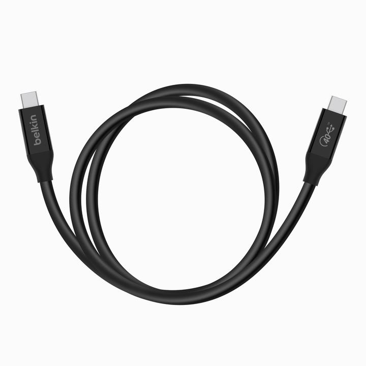 Actual product image Belkin USB C — USB C (0.80 m, USB 4.0, 100 W)