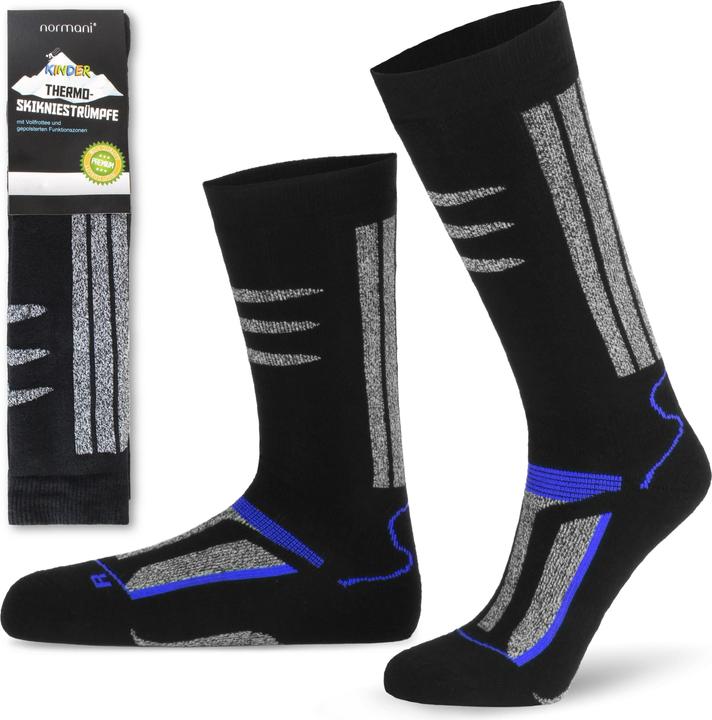Actual product image Normani 3 pairs of thermal knee socks ski socks for children (pack of 3, 23 - 26)