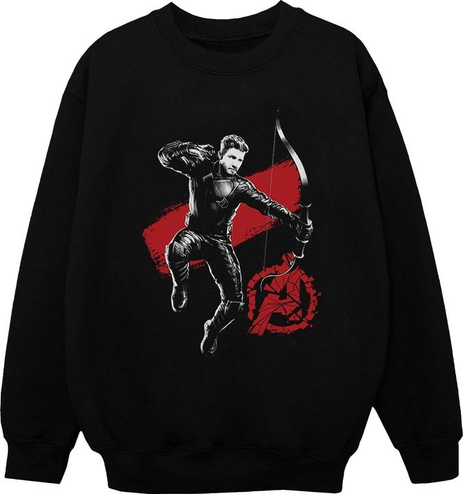 Jungen Avengers Endgame Mono Hawkeye Sweatshirt