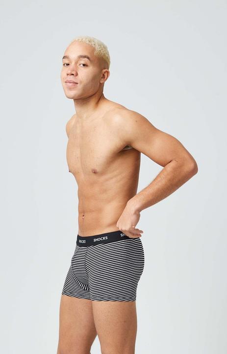 Produktbild Snocks Boxershorts mit Streifen (S, 6er Pack)