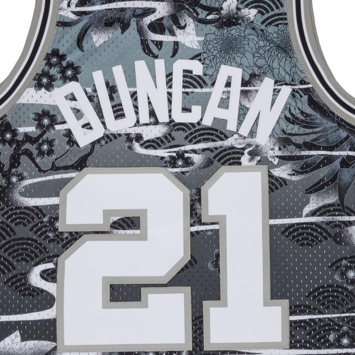 Mitchell & Ness Swingman Mesh Jersey San Antonio Spurs ASIAN Tim Duncan - XX (XXL)