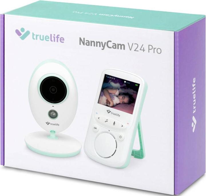Produktbild Truelife NannyCam V24 Pro TLVMMNCV24PWB (Babyphone mit Kamera, 300 m)