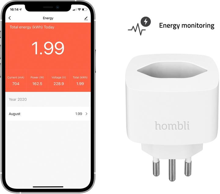 Image du produit Hombli Smart Swiss Socket 2+1