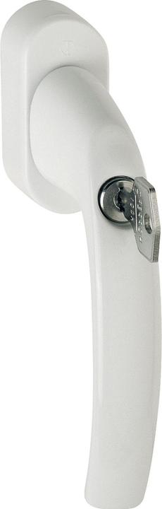 Produktbild Hoppe Fenstergriff Atlanta 0530S/US952 Aluminium F9016 / verkehrsweiss 32-42 mm abschliessbar