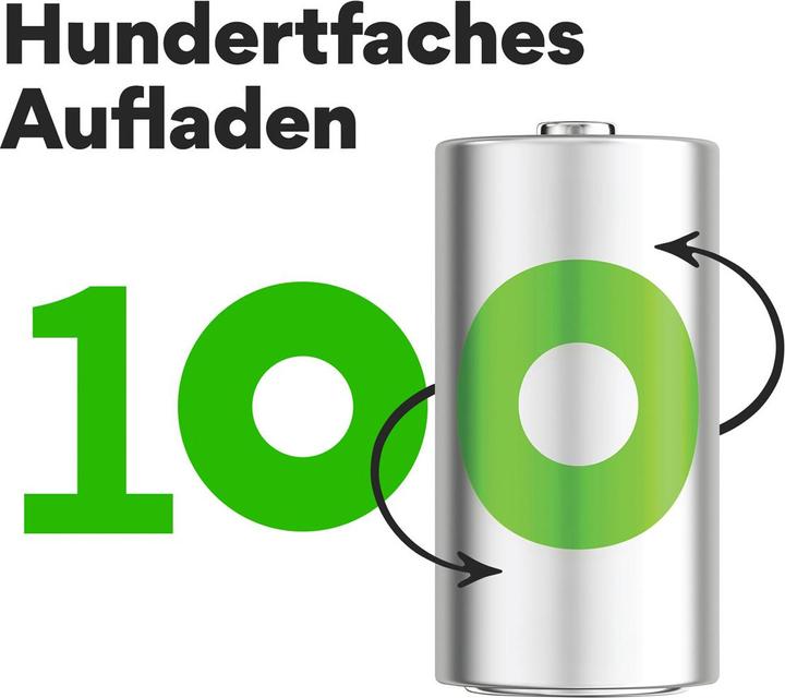 Produktbild GP Batteries Recharable batteries others (2 Stk., C, 3000 mAh)