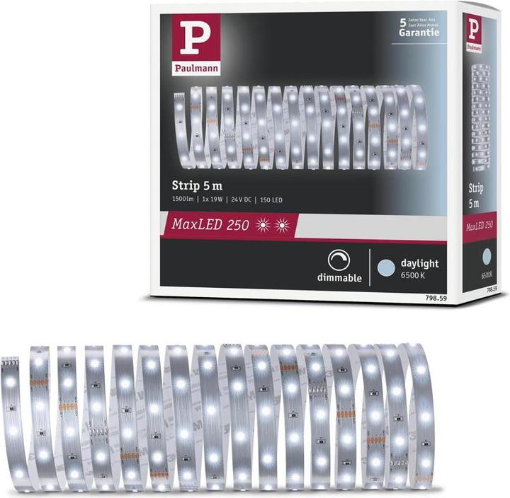 Actual product image Paulmann MaxLED 250 Stripe (Daylight, 500 cm, Indoor)