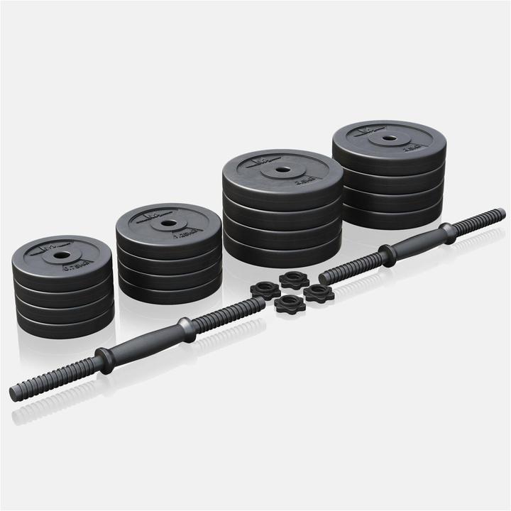 Immagine prodotto Gyronetics Set di manubri (8 x 2,5 kg, 4 x 1,25 kg, 4 x 0,75 kg)