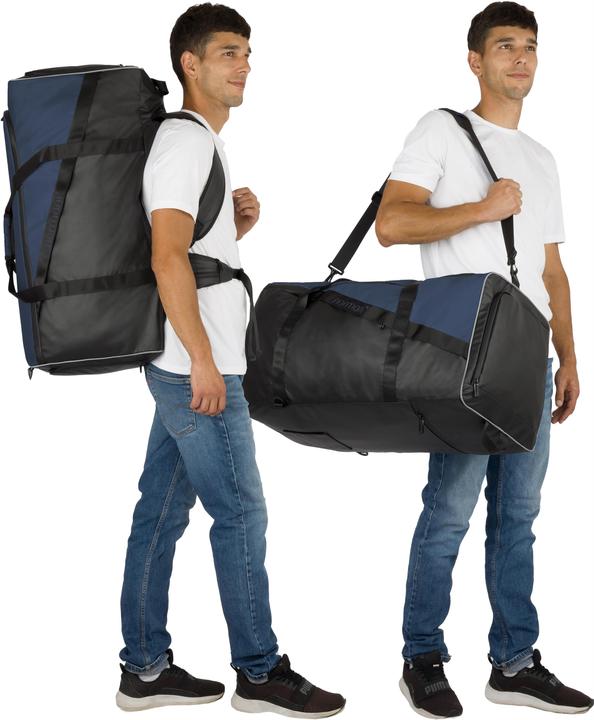 Immagine prodotto Normani Borsa sportiva con funzione di zaino da 90 l con cintura per i fianchi - 9279 (90 l)