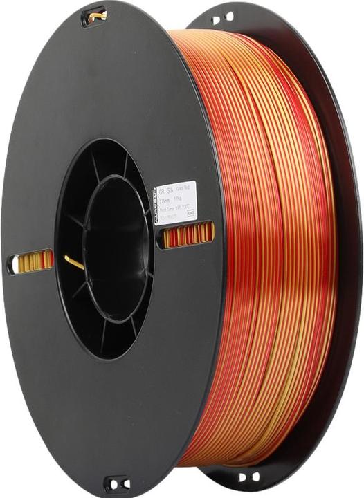 Immagine prodotto Creality Filamento PLA, Silk Gold, 1,75 mm, 1 kg (PLA, 1.75 mm, 1000 g, Rosso)