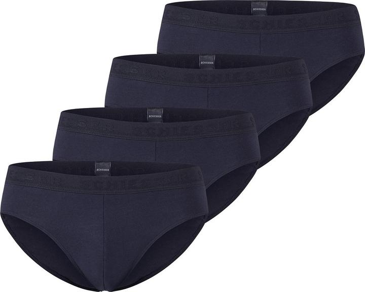Immagine prodotto Schiesser Confezione da 4 slip / mutande per ragazzi in cotone organico 95/5 (152, confezione da 4)