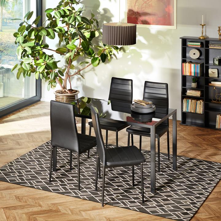 Actual product image tectake Essgruppe Berlin (120 x 70 x 75 cm)