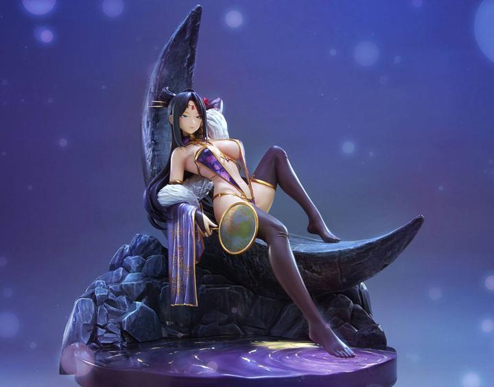 Actual product image Dream Bistro Original Character by Kei Mizuryu statuette PVC 1/7 Diaochan Chousen 28 cm