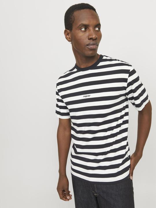 Image du produit Jack & Jones Gestreift Rundhalsausschnitt T-shirt T-shirt (XS)