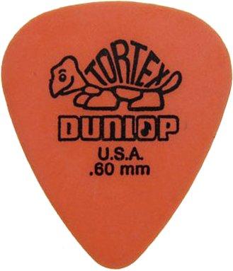 Immagine prodotto Dunlop Confezione Blister da 12 Plettri Tortex (12 x, 0.60 mm)
