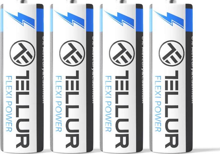 Produktbild Tellur Flexi Power battery, Super Alkaline, AA LR6, 1.5V, 4 pcs/set (4 Stk., AA)