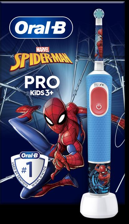 Actual product image Oral-B Vitality PRO Kids Spiderman (Oscillating toothbrush)