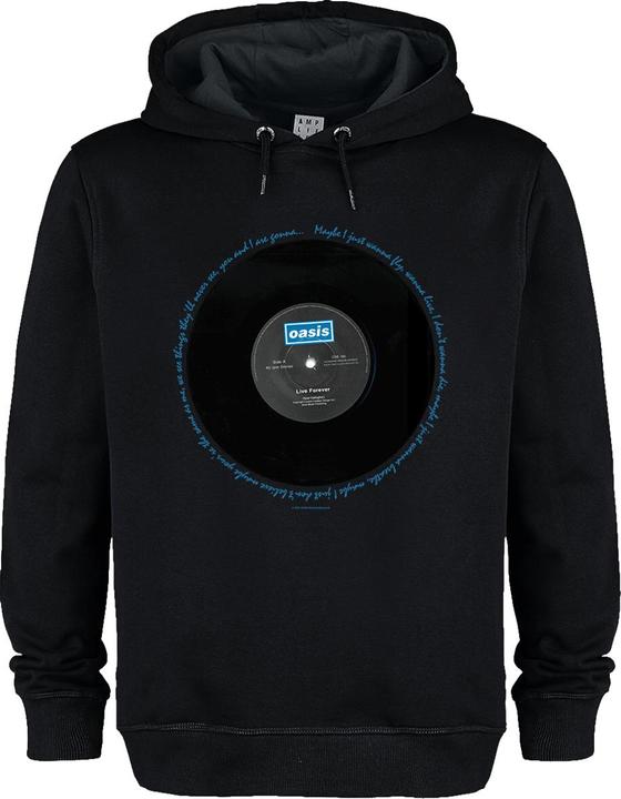 Produktbild Amplified Live Forever Lyrics Kapuzenpullover (XL)