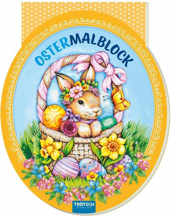 Immagine prodotto Blocco da colorare Trtsch per la Pasqua con pietra glitterata