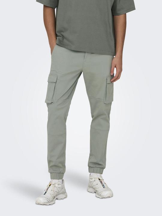Actual product image Only & Sons ONSCAM STAGE CARGO CUFF PK 6687 Cargo Trousers (W31/L30)