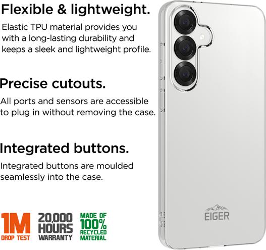 Actual product image Eiger Grip Case (Samsung Galaxy S25)