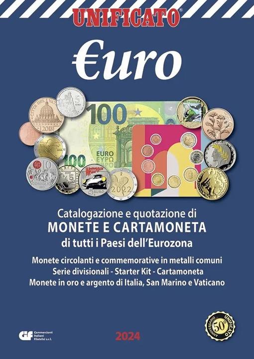 Actual product image Safe Catalogue 2024 Euro coins and paper money Italian