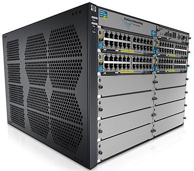 Produktbild HPE ProCurve E5412 zl, Modularer Switch (48 Ports)