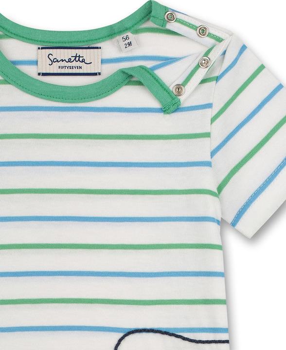 Immagine prodotto Sanetta Maglietta per bambini a righe Piccola balena (62)