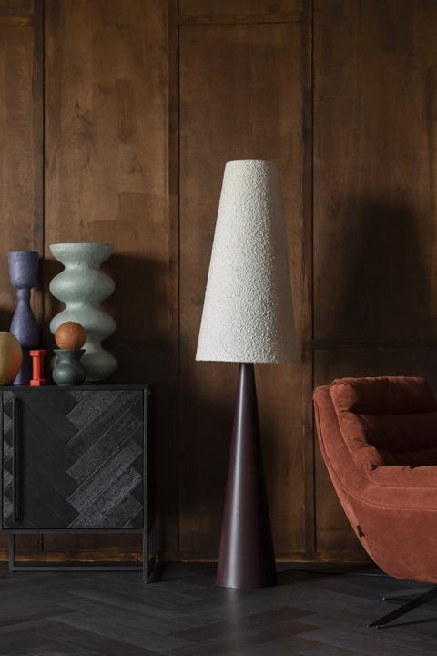 Productafbeelding Dutchbone Miki Vloerlamp Bouclé (E27)