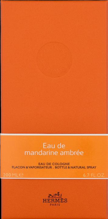 Actual product image Hermès Eau de Mandarine Ambrée (Eau de cologne, 200 ml)
