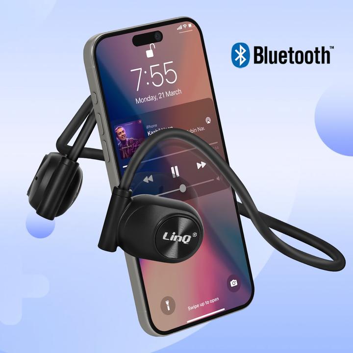 Image du produit LinQ R208 Casque tour de cou (7 h, Sans fil)