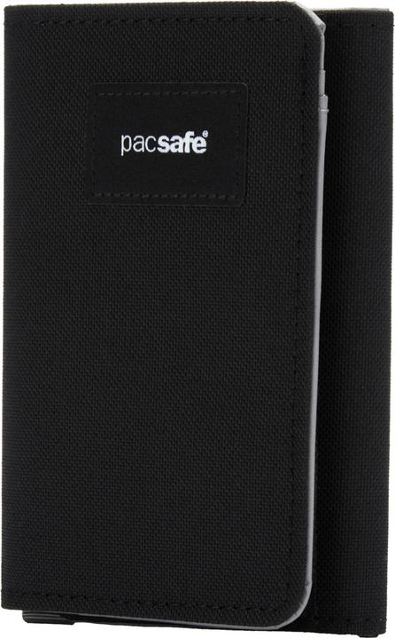 Actual product image Pacsafe RFIDsafe Trifold Wallet black