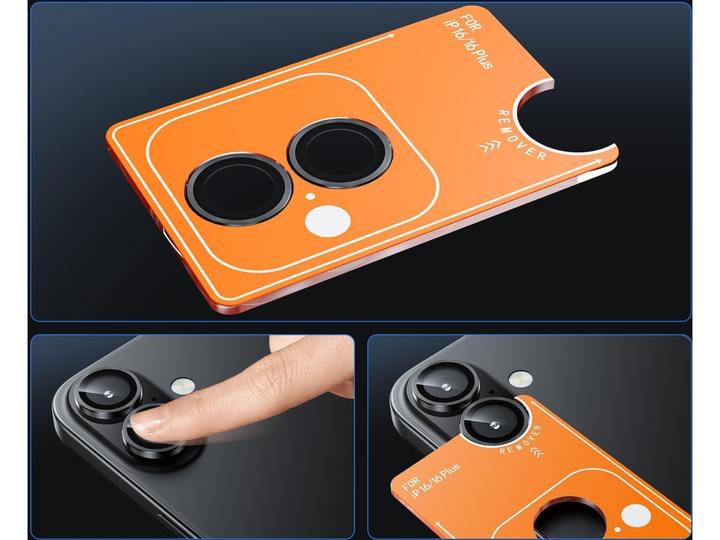 Produktbild Screenguard Camera Lens Protector Schutzglas Apple iPhone 16 Plus (1 Stück, Apple iPhone 16 Plus)