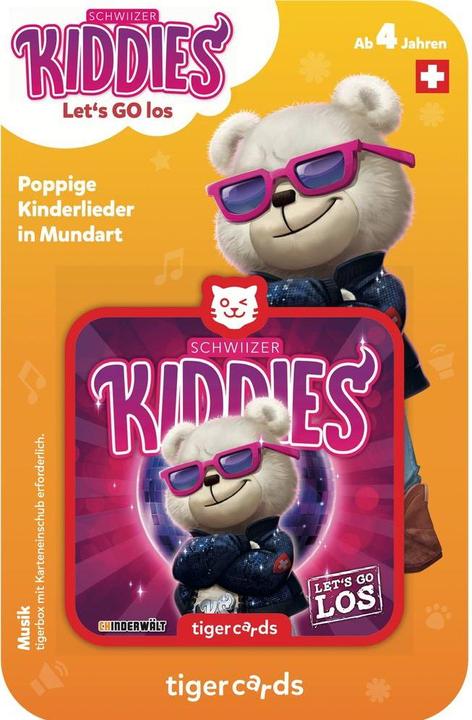 Produktbild Tigermedia tigercard - Schwiizer Kiddies - Let's GO los