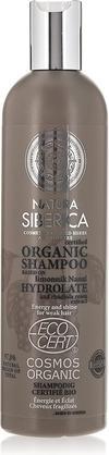 Immagine prodotto Natura Siberica Shampoo biologico certificato per capelli indeboliti Energia e lucentezza (400 ml, Shampoo liquido)