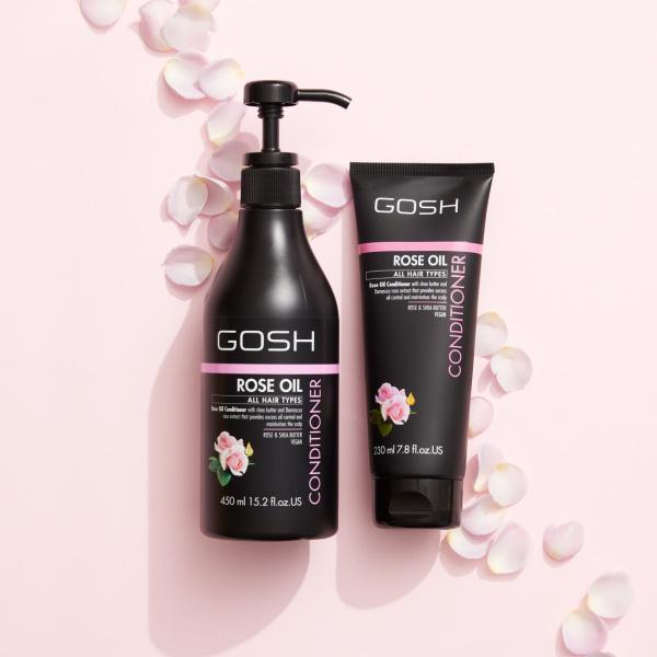 Image du produit Copenhagen Après-shampooing GOSH 450 ml Huile de rose Femmes Après-shampooing professionnel (450 ml)